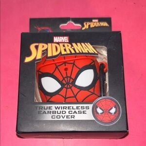 Marvel Spider-Man Red and Black Earbud Case Cover